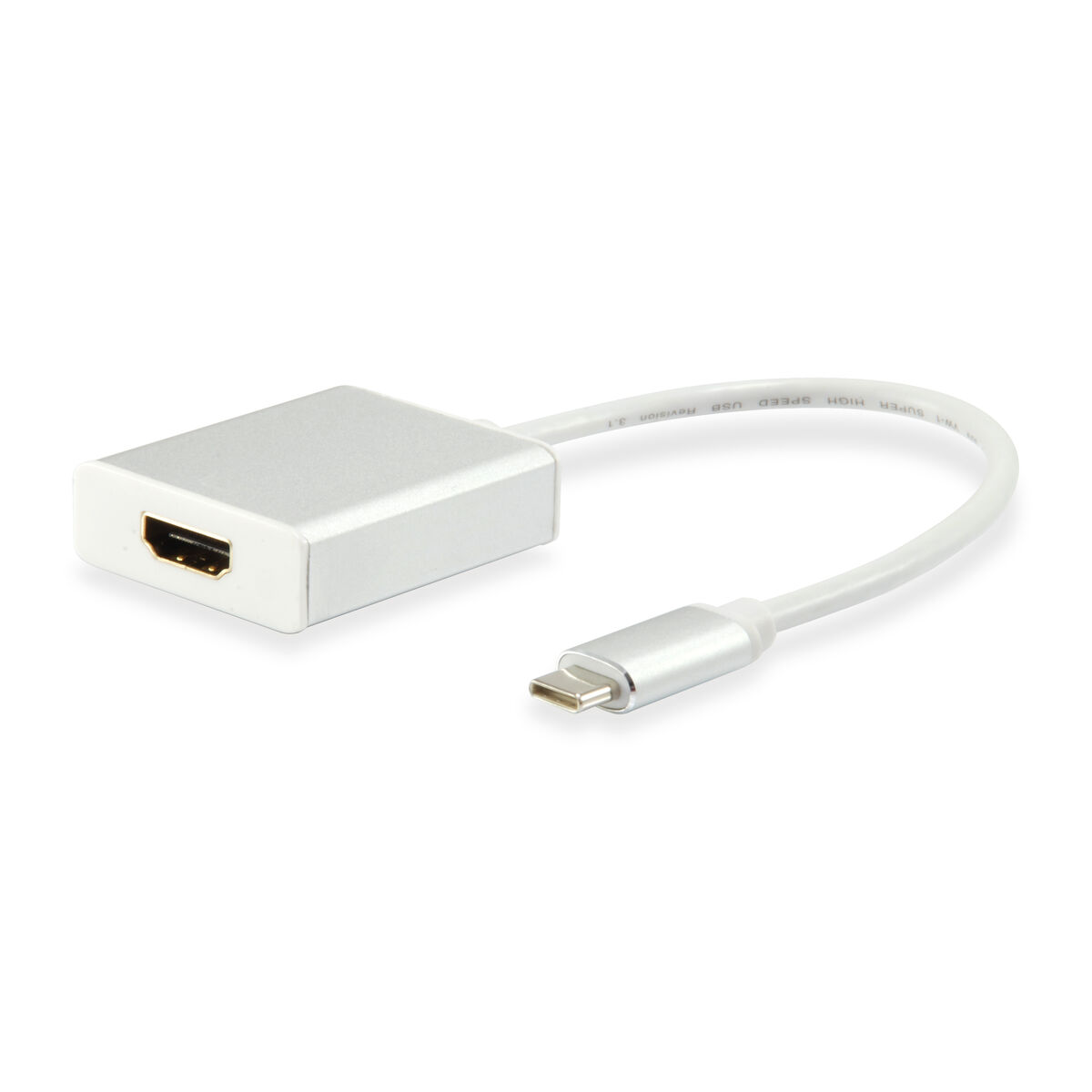 Adapter USB-C naar HDMI Equip 133452 Wit 4K Ultra HD